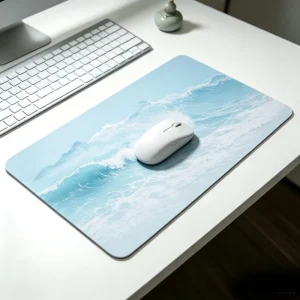 Low Profile Mousepad Smooth Custom PVC Mousepad Desktop Pad for Admin Office