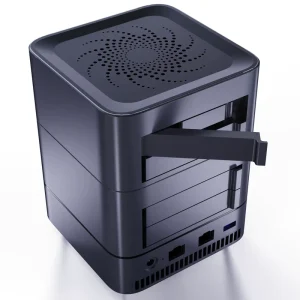 M-ATX Tower Computer Case for Cloud Date Storage and Hot-Swappable Network Cabinet Servers