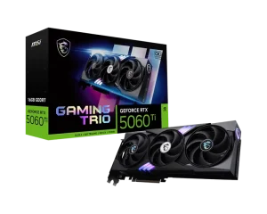 M SI GeForce RTX 5060 Ti 16G GAMING TRIO OC Gaming Graphics Card