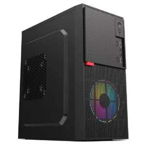 M168-1 Lightweight Aluminum Alloy Micro-ATX Mid Tower Workstation Computer Case