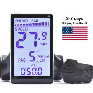 M5 Electric Scooter and E-Bike LCD Display Speedometer Cycling Computer Bike Computer
