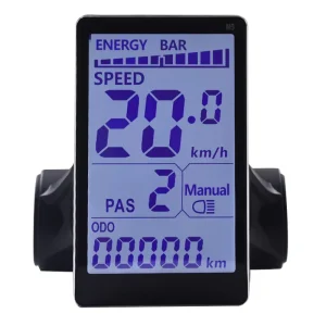 M5 Electronic Bike Computer LCD Speedometer for Electric Bicycles