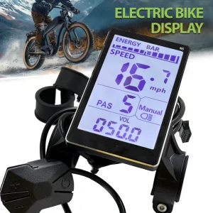 M5 [Haytrix] Aluminum Alloy LCD Display Speedometer for Road Bike Electric Scooter Bicycle Accessories