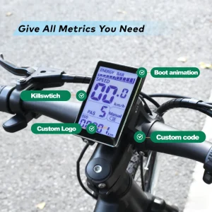 M5 LCD Digital Speedometer Waterproof Cycling Computer for Road Bikes