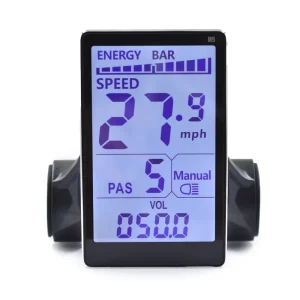 M5/US Ready-to-Ship Universal LED Screen Display for 24V-60V Electric Bikes and Fatbikes