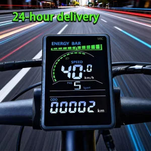 M6C Road Bike Electric LCD Speedometer Computer IP67 Waterproof Cycling
