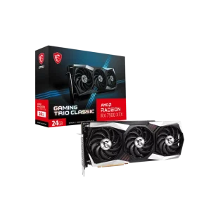MSI RX 7900 XTX GAMING TRIO CLASSIC 24G Graphics Card High Performance GPU for Gaming PCs 24GB RX 7900 XTX