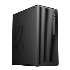 MY04 Mid Tower Desktop Computer Case Lightweight with USB1.0*2 Ports Micro-ATX ITX