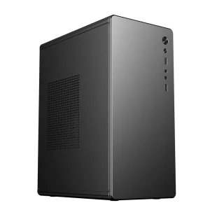 MY06 Micro-ATX/ITX Mid-Tower Computer Case for Office PC Silent