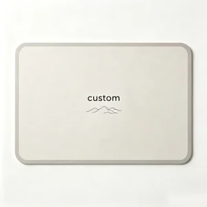 Machine Washable Mousepad Heavy Duty Custom PVC Mousepad Computer Pad for Hotel