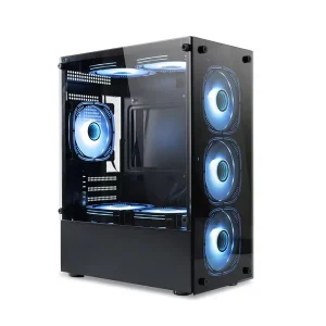 Manmu Aluminum Alloy Computer Case Gaming Computer Case & Tower Computer Cabinet Gaming Pcs Case