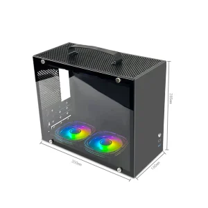 Manmu OEM Slim Pc Case Mid Tower Pc Gaming Computer Case Towers Desktop Gaming