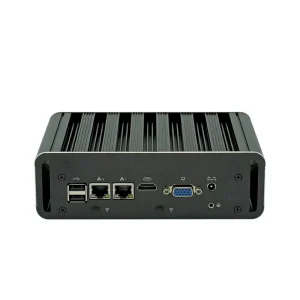 Manufacturer Fanless Mini PC I3 I5 I7 6 USB Small Micro Box PC Support Two Display Two COM Price Industrial Mini PC