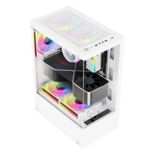 Manufacturer SPCC ATX Full Tower PC Case Tempered Glass ARGB