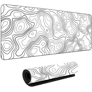 Manufacturers Natural Rubber Custom Printed Heated Gaming Mouse Pads Stock Available Customizable Size & Thickness OEM Design
