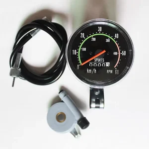 Mechanical Cycling Computer Bike Odometer Stopwatch Waterproof Speed Meter