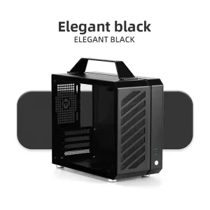 Mechanical Master C26 Sonic Portable MicroATX ITX MATX Acrylic Full Tower Case for Long Graphics Cards Air Front Cooling