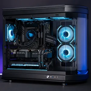 Micro ATX Mesh Gaming Computer Case Mid Tower