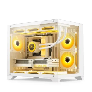 Micro ATX Mid Tower Gaming PC Case Desktop Cabinet