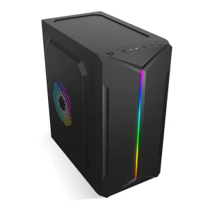 Micro ATX Office PC Case, Mid Tower Desktop Chassis