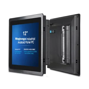 Minghongyu Waterproof 12 Inch Embedded Touch Panel PC 64GB RAM 512GB Storage Android Industrial Computer RFID Custom Accessories