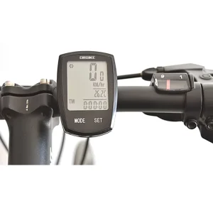 Mini Bike Computer Speedometer Odometer Waterproof LCD Screen