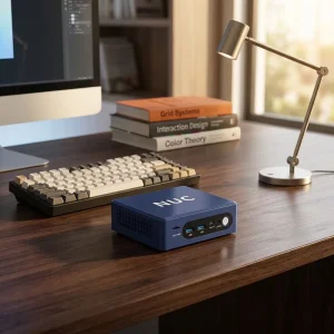 Mini Computer N100 N150 32GB RAM Windows 10 11 Dual 4K Display Industrial Desktop Small PC US Plug for Home Office