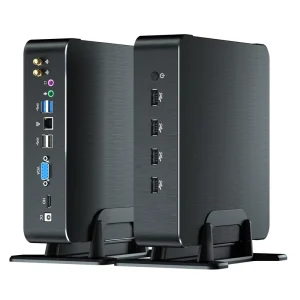 Mini Desktop I7 4700HQ 4200M Four Core Eight Thread Portable Gaming System WiFi HD VGA Core Business Barebone Fanless Industrial