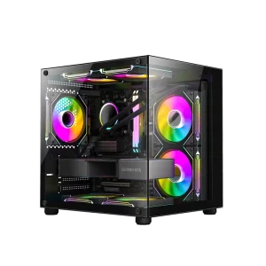 Mini Desktop Mid Tower Gaming Computer Case