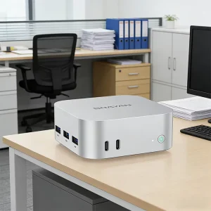 Mini Desktop PC N95 Gaming 12GB LPDDR5 PCIe SSD 4K Display WiFi 6 BT 5.2 Home Office