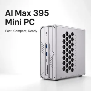 Mini Gaming PC AMD Ryzen AI Max+ 395 Compact Desktop Computer with Radeon 8060S 10GbE 2.5GbE for Network Projects