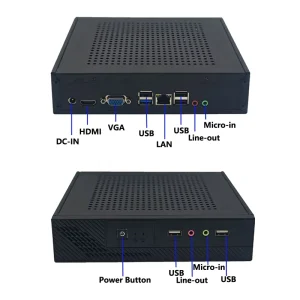 Mini Gaming PC Intel Core i3-1215U/i5/i7/i9 DDR4 6 USB 4K Wi-Fi Office and Home Computer