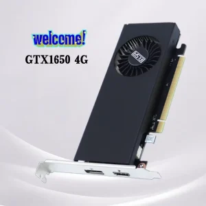 Mini-ITX GDDR6 4 GB GTX 1650 Fan Desktop Graphics Card for Gaming and Office Design, Low Profile