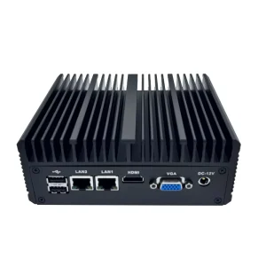 Mini Industrial Computer Embedded Fanless Intel Core I5 7200U Dual Network Dual Serial Port Mini Host