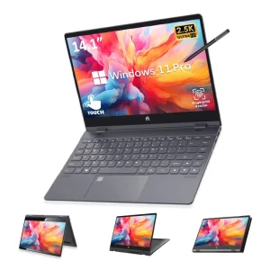 Mini New Laptop 14.1 Inch Business Laptops Intel N95 CPU 512GB SSD 1TB RAM DDR4 Student Touchscreen Laptop