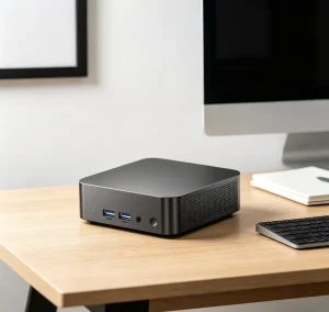 Mini PC Intel N95 Quad-Core 3.4GHz 15W TDP Windows 11 DDR4 SSD Wi-Fi Desktop PC for School and Office