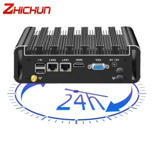 Mini PC Intel Quad Core i3 i5 i7 Gaming Computer Celeron J6412 Portable Desktop Computer