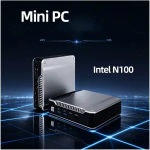 Mini PC N100 N150 Windows 11 Portable Office Desktop Computer Mini Gaming Workstation PC HD Type C DP Display Factory