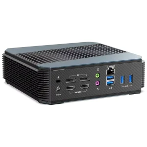 Mini PC Small Desktop Business or Gaming Use USB Type-C Audio Ports Micro ATX ITX SPCC Steel Case