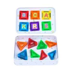 Mini Travel STEM Educational Montessori Toy Set for Outdoor Learning Letters and Numbers