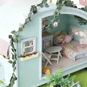 Miniature Model Furniture Rose Vine Mini Model 1 12 Points Ob11 Dollhouse Diy Scene Dollhouse