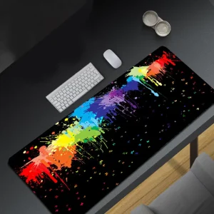 Minimalist Line Large Mouse Pads Custom Sublimation Mousepad Natural Rubber Base Gaming Mouse Pads Xxxl Mous Pad Custom