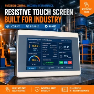 Mochuan MC H043E 4.3” Resistive Ethernet Modbus TCP Display Screen Industrial PCs Human Machine Interface Control Plastic