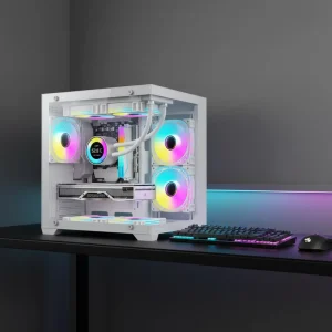 Modern Micro ATX Dust Screen Computer Pc Cabinet Rgb Gaming Pc case E atx Large Pc Cases