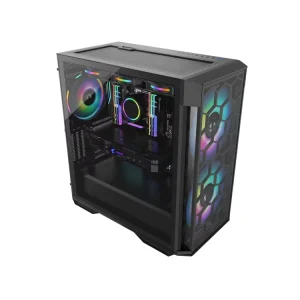Morden Design Iron Mesh Design TG Glass ATX M ATX ITX Gamer PC Computer Function EATX case Gaming