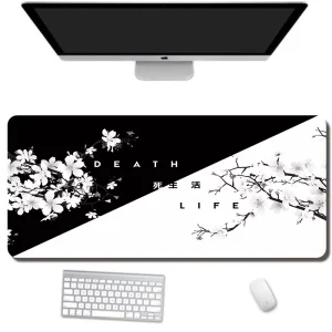 Mouse Pad Blossom Gaming Rubber Customized Large Waterproof Eco friendly Non Toxic Custom Logo Accepted Non Slip