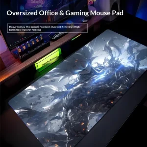 Mouse Pad Extra Large Anime Boys High Value Computer Pad E Sports Gaming FPS Desk Mat Anti slip Customizable Thermal Transfer