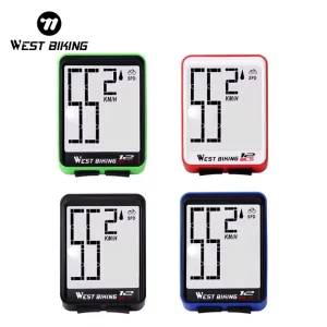 Multi-Color Wireless Bicycle Computer CR2032H Battery Speedometer Odometer for MTB Road Bike