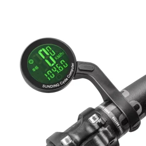 Multi-Function Bicycle Computer with Waterproof LCD Screen Speedometer for Mountain Biking and Cycling
