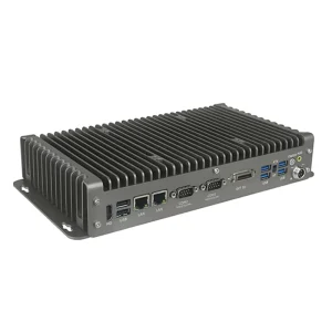 Multi Functional Industrial Embedded Computer Fanless Mini PC N100 J4125 Barebone System Aluminum Industrial Computer